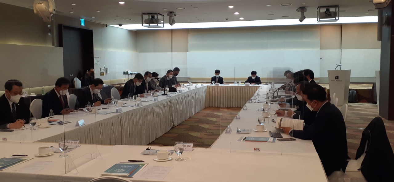 사총협 회장단 회의